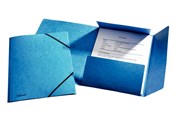 Mapper og Clipboards - Esselte 3-klap elastikmappe FSC® A4 Blå - 1326502