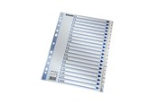 Lommer, Omslag & Registre - Esselte Register PP A4 A-Å hvid - 100141