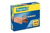 Hulapparater & Hæftemaskiner - Rapid Hæfteklamme  Strong 24/8 kobb 2000 - 24859200