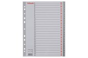 Lommer, Omslag & Registre - Esselte Register  PP A4 1-31 grå - 100108