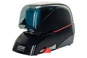 Hulapparater & Hæftemaskiner - Rapid Elektrisk hæftemaskine Supreme R5080e, kontaktløs, 80 ark Sort - 20993410