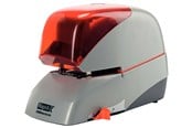 Hulapparater & Hæftemaskiner - Rapid Elektrisk hæftemaskine Supreme R5080e, kontaktløs, 80 ark Sølv/orange - 20993411