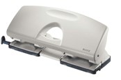 Hulapparater & Hæftemaskiner - Leitz Hulapparat  5012, 4-huls 25 ark Grå - 50120085