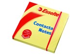 Blokke, Formularer & Notesbøger - Esselte Contacta Notes 75 mm × 75 mm gul - 83003