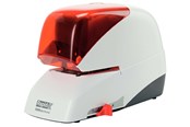 Hulapparater & Hæftemaskiner - Rapid Elektrisk hæftemaskine  Supreme R5050e, kontaktløs, 50 ark Sølv/orange - 20993214
