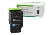 Blæk, Toner & Forbrugsstoffer - Lexmark 78C2XCE High Capacity Cyan Toner - 78C2XCE