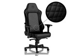 Gamer Stol - noblechairs HERO Gaming Chair - Black Gamer Stol - Sort - PU Læder - Op til 150 kg - NBL-HRO-PU-BLA
