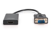 Skærmkabel - DIGITUS VGA - HDMI Converter - DA-70473