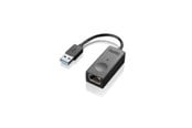 Netværksadapter (netkort, printserver mv.) - Lenovo ThinkPad USB 3.0 to Ethernet - adapter - 4X90S91830
