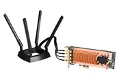 Netværksadapter (netkort, printserver mv.) - QNAP QWA-AC2600 Dual Band Dual Concurrent LP PCIe Wireless Adapter - QWA-AC2600