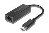 Netværksadapter (netkort, printserver mv.) - Lenovo USB-C to Ethernet - Adapter - 4X90S91831