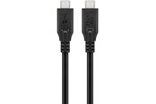 USB kabel - Pro USB-C <-> USB-C - 1.5m - Sort - 4040849665073