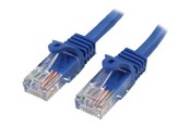 Netværkskabel - StarTech.com 7m Blue Cat5e / Cat 5 Snagless Ethernet Patch Cable 7 m - patch cable - 7 m - blue - Blå - 7m - 45PAT7MBL