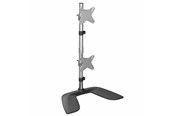 Skærmholder - StarTech.com Vertical Dual Monitor Stand for up to 27" Monitors - Aluminium - Stand - ARMDUOVS