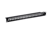 Netværkstilbehør - TRENDnet TC-KP24S - patch panel (blank) - 1U - 19" - TC-KP24S