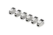 Netværkstilbehør - TRENDnet TC-K06C6A Shielded Cat6A Keystone Jack (6-Pack) - TC-K06C6A