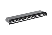 Netværkstilbehør - TRENDnet TC-P24C6AS 24-port Cat6A Shielded 1U Patch Panel - TC-P24C6AS