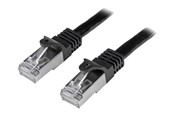 Netværkskabel - StarTech.com 5m Black Cat6 / Cat 6 Shielded (SFTP) Patch Cable 5 m - patch cable - 5 m - black - Sort - 5m - N6SPAT5MBK