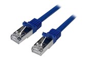 Netværkskabel - StarTech.com 3m Blue Cat6 / Cat 6 Shielded (SFTP) Patch Cable 3 m - patch cable - 3 m - blue - Blå - 3m - N6SPAT3MBL