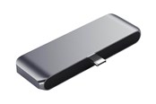 Dockingstation - Satechi Aluminum Type-C Mobile Pro Hub Adapter - Space Grey - ST-TCMPHM