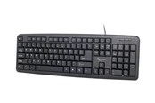 Tastatur - Gembird KB-U-103 - keyboard - US - black - Tastatur - Amerikansk engelsk - Sort - KB-U-103