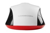 Mus - MODECOM MC-WM9.1 - Mus - Optisk - 4 knapper - Hvid - M-MC-0WM9.1-200