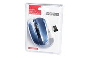 Mus - MODECOM MC-M9.1 - Mus - Optisk - 4 knapper - Blå - M-MC-00M9.1-140