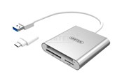 Hukommelseskort - adapter og kortlæser - Unitek card reader - USB 3.0 - Y-9313D