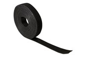 Kabel Organisering - LogiLink - Cable Strap Velcro Tape 10m Black - KAB0055