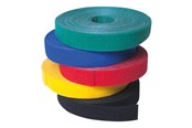 Kabel Organisering - LogiLink Cable Strap Velcro Tape 4m Black - KAB0050