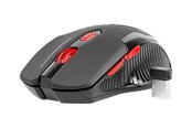 Mus - Tracer Battle Heroes Airman - mouse - RF - Mus - Optisk - 6 knapper - Rød - TRAMYS44241