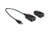 Repeater, boostere, bridges & transceiver - Roline USB 2.0 Extender over RJ-45 - 12.04.1100