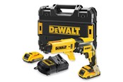 Skrue/Boremaskine - Dewalt 18V XR Brushless Collated Drywall Screwdriver - DCF620D2K-QW