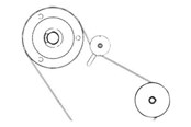 Printertilbehør - Zebra KIT MAIN DRIVE BELT 220XI4 CPNT - P1006068