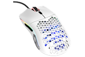 Mus - Glorious Model O - Matte White - Gaming Mus - Optisk - 6 knapper - Hvid med RGB-LED lys - GO-WHITE