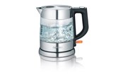 Elkedel - SEVERIN Elkedel WK 3468 - glass/stainless steel/black - Glass/stainless steel/black - 2200 W - WK 3468