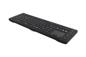 Tastatur - Deltaco Wireless Keyboard with touchpad silicone. - Tastatur - Nordisk - Sort - ST-WIKB006