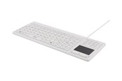 Tastatur - Deltaco TB-506 - Tastatur - Nordisk - Hvid - ST-IKB888-WH