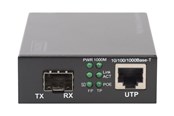 Repeater, boostere, bridges & transceiver - DIGITUS Gigabit PoE Media Converter - DN-82140