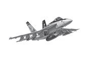 Modelbyg - Revell - F/A-18 E Super Hornet - MR-3997