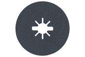 Vinkelsliber - Bosch X-LOCK-fiberslibeskiver med en diameter på 125 mm, G 60, R574, Best for Metal, 1 stk. - 2608619161