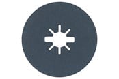 Vinkelsliber - Bosch X-LOCK-fiberslibeskiver med en diameter på 125 mm, G 100, R574, Best for Metal, 1 stk. - 2608619163