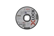 Vinkelsliber - Bosch X-LOCK Expert for Inox + Expert for Metal, 125 x 1 x 22,23, til lige snit - 2608619264