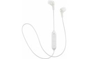 Hovedtelefoner/headset - JVC trådløse in-ear høretelefoner med fjernbetjening og mikrofon - Hvid - JVC HA-FX9BTWE