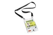 Konference & Præsentation - DURABLE Event-Namensschild A6 mit Textilband Duo 1 - 8525-01