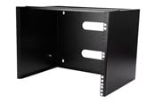 Rack skabe - StarTech.com Wall-Mount Bracket for Shallow Rack-Mount Equipment - Solid Steel - 8U cabinet - 8U - WALLMOUNT8