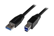 USB kabel - StarTech.com Active USB 3.0 USB-A to USB-B Cable - M/M - USB 3.1 Gen 1 - USB cable - 5 m - USB3SAB5M