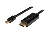 Skærmkabel - StarTech.com Mini DisplayPort to HDMI Adapter Cable - 5 m (15 ft) - 4K 30Hz - video cable - DisplayPort / HDMI - 5 m - MDP2HDMM5MB