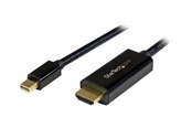 Skærmkabel - StarTech.com Mini DisplayPort to HDMI Adapter Cable - 3 m (10 ft) - 4K 30Hz - video cable - DisplayPort / HDMI - 3 m - MDP2HDMM3MB