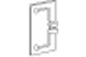 Føringsveje & kanalskinner - Thorsman Endestykke TEK-ES123 PVC RAL9010 hvid - 5590237